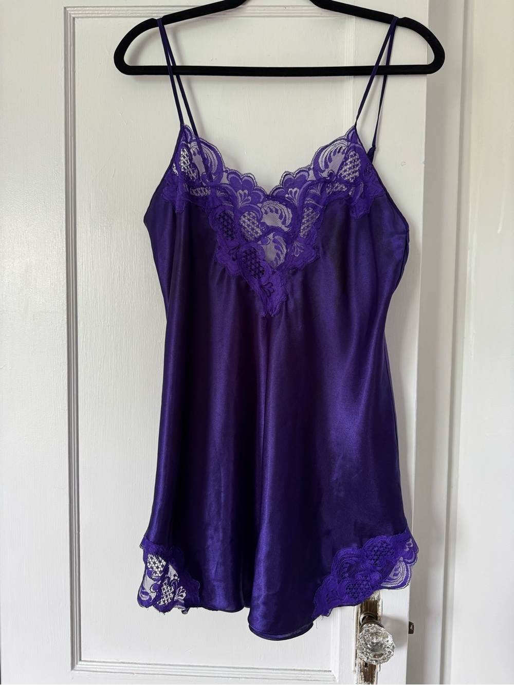 VS Gold Label Vintage Purple Slip Dress